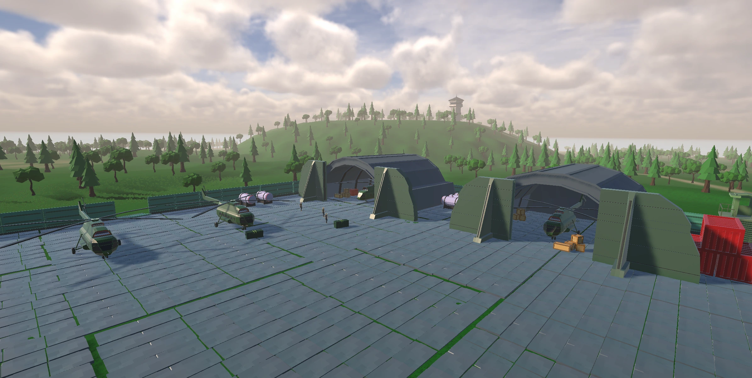 Low Poly Tactical Engagement