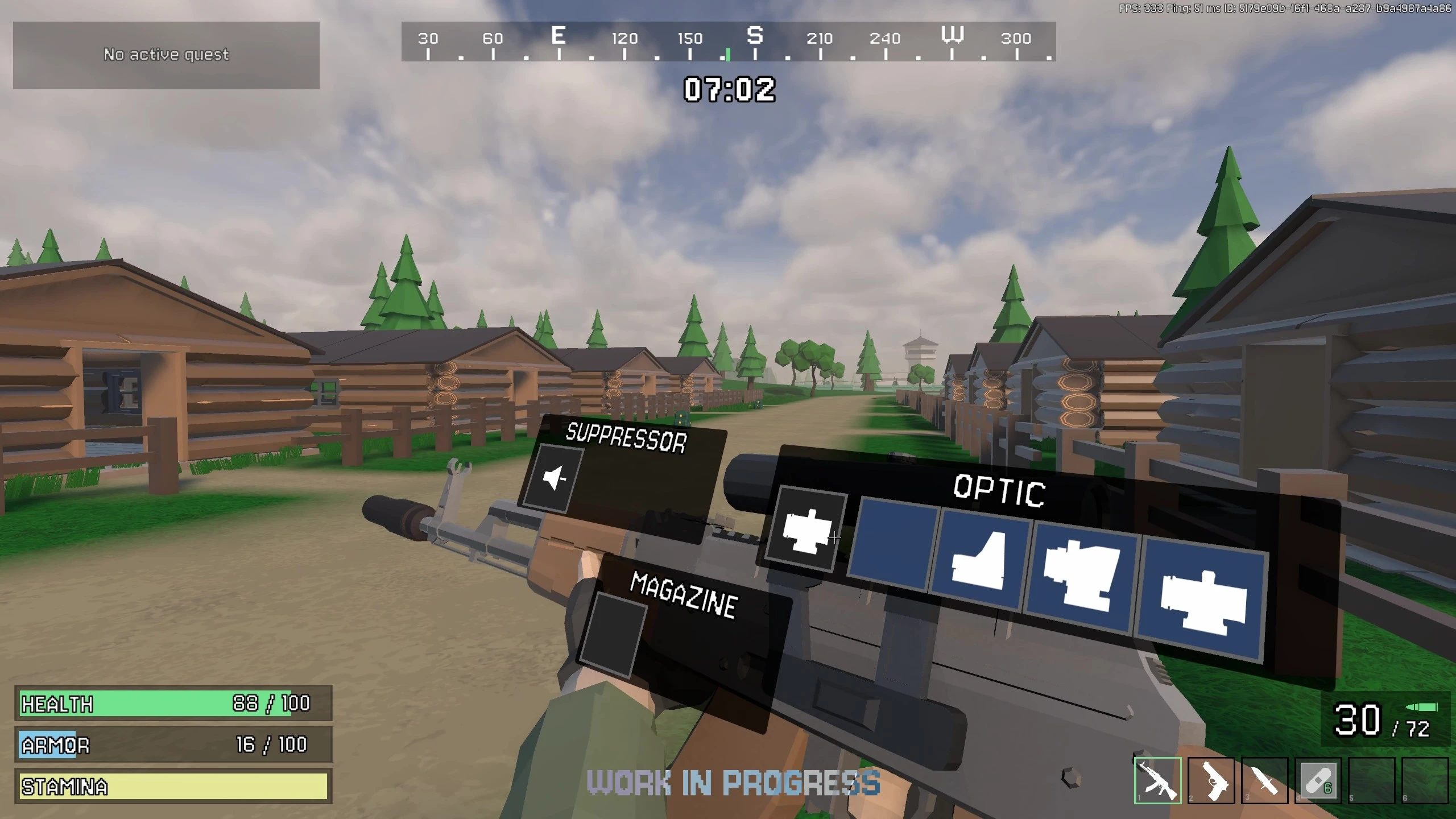 Weapon Attachment Testing Range